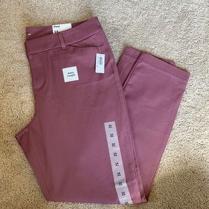 Dusty Rose Pixie Pants